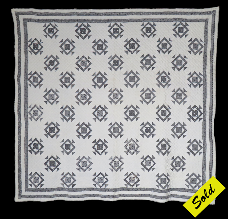 q9202 Wool Square in a Diamond Variation