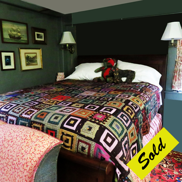 Q9237 Folk Art Log Cabin Quilt