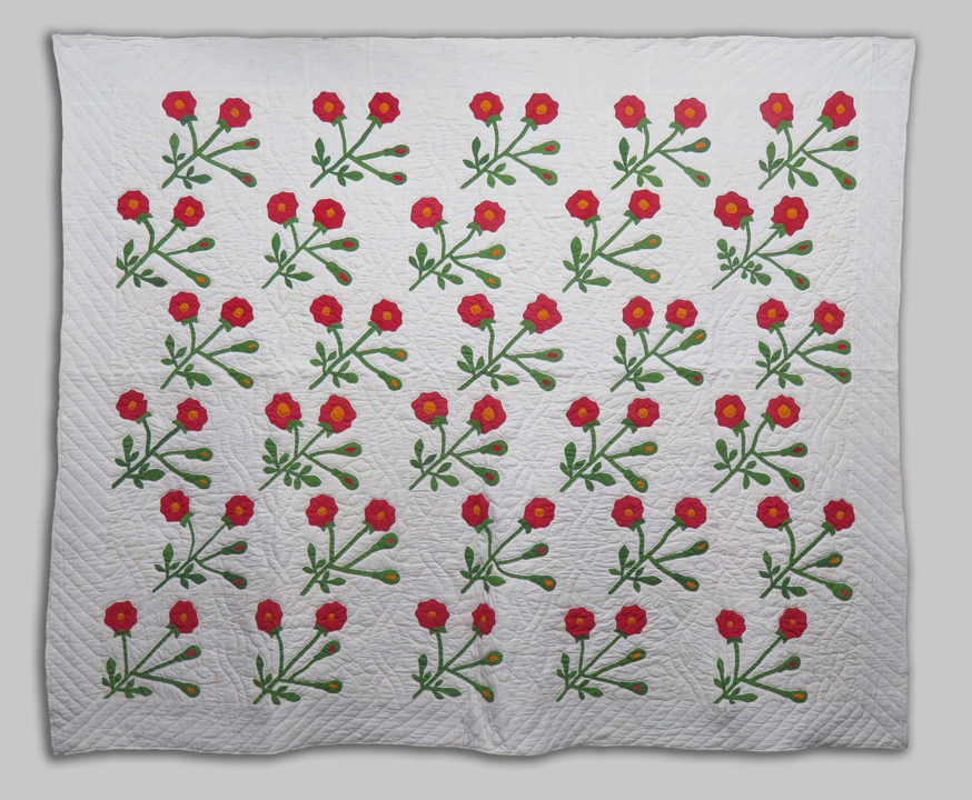 Q9252 Roses and Buds Quilt