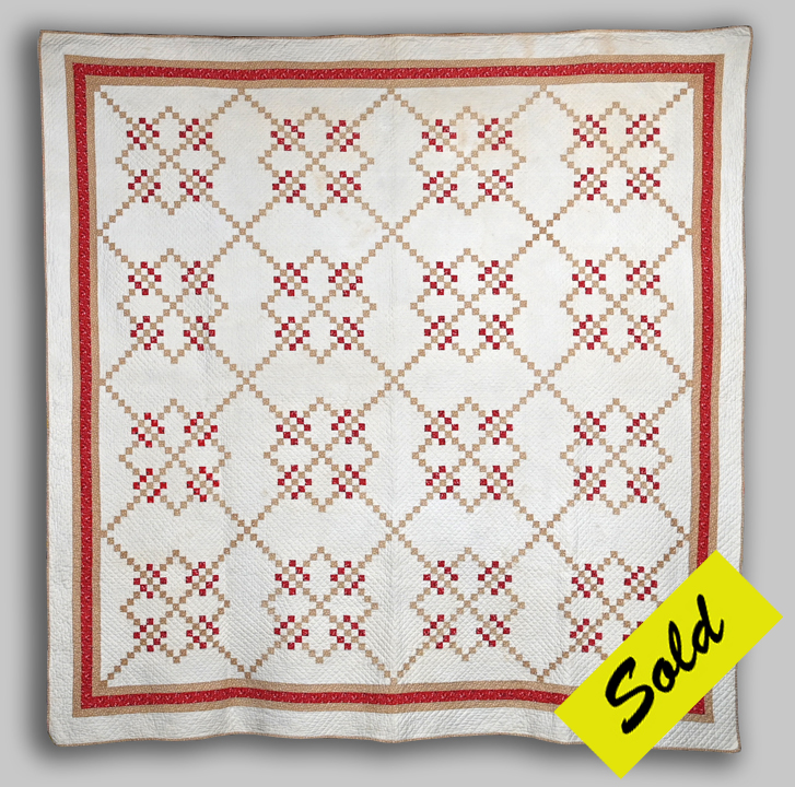 Q9268 Optical Illusion Miniature Irish Chain Quilt