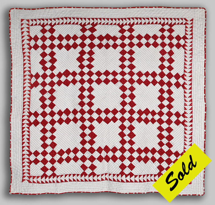Q9271 Steeplechase with Flying Geese Border Quilt