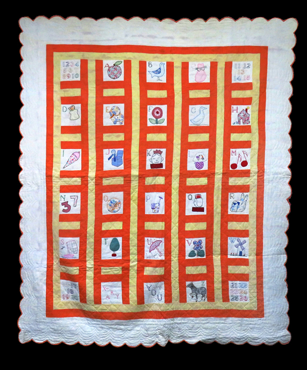 Q967 Child's Alphabet Quilt