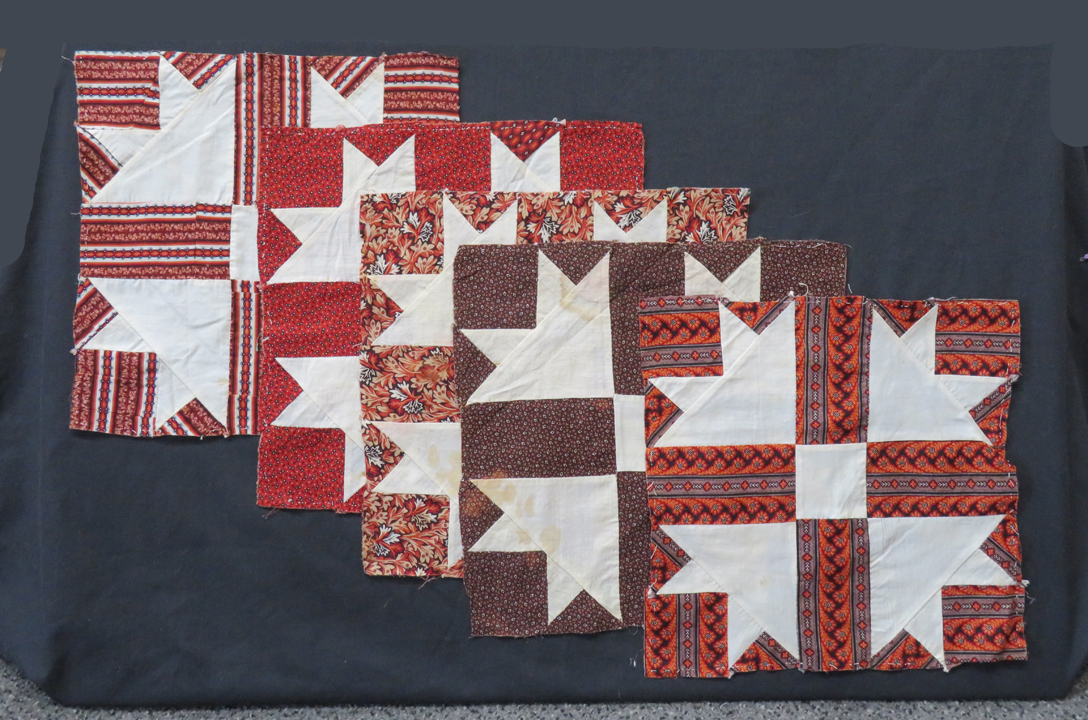 QB254 Turkey Tracks Quilt Blocks