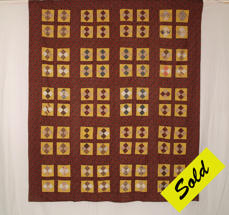 QT324 Diamond in a Square Four Patch