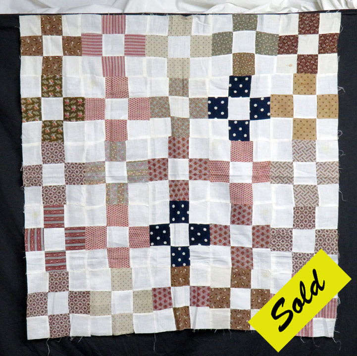 QT36 Four Patch Quilt Top