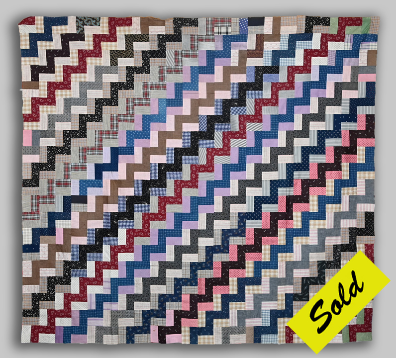 qt905 Streak of Lightning Quilt Top