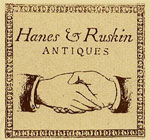 Logo for Hanes and Ruskin Antiques